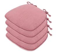 4/6/8 Pack U-SD Non-Slip Dining Chair Cushions - Machine Washable Kitchen Seat Pads 41x43cm Ideal for Dining Room Comfort and Style
