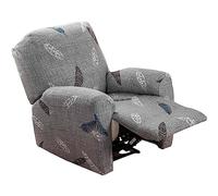 4/6/8 Pieces Recliner Sofa Covers Couch Covers for 1/2/3 Seats Sofa Recliner,Stretch Recliner Chair Covers Washable Protector with Elastic Bottom for Kids,Pet (Color : #23, Size : 1seat (4pcs))