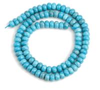 4 6 8Mm Blue Celestite Natural Gemstone Abacus Spacer Beads For Bracelet Necklace Jewelry Diy Making