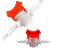 4/6/8mm POM Valve Drip Irrigation System Hose Pagoda Joint Aquarium Tank Air Pump Water Circulation Control Ball Valve 1Pc(4mm)