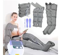4/6-Cavity Leg Massager - Air Compression Massager Machine for Waist Arm Leg Foot Ankles Calf Massage Relax Muscles, Compression Boots Blood Circulation(4 Cavity)