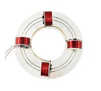 4/6 Coils Electromagnetic Cyclotron Circular Accelerator Scientific Experiment Equipment DIY Physics Teaching Aids Model (4 Coils)