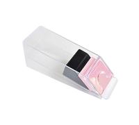 4/6-Deck Clear Acrylic Blackjacks Dealing Shoe Playing Card Shuffler Tabletop Gaming Pokers Dealer For Dealing Decks Pokers Dealer Card Shuffler