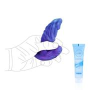 4.6 Inch Small Wearable Butt Plug for Beginner Women Soft Monster Silicone Dildos Anal Plugs Thick Anal Dildo Sex Toy for Adult Long-Term Wear Butt Plugs Prostate Dildo Men Couple Sex Toys