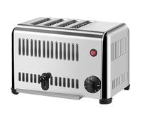 4/6 Modern Toaster, Commercial Bread Baking Machine, With 5 Bread Shade Electric Machine Rapid Toaster For Home And Dessert Store(4slice)