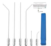 4/6 Pack High Pressure Washer Nozzle Kit, Stainless Steel Extension Wand with 1/4“ Quick Connect for Deep Cleaning Washing Machines, AC Units, and Water Heaters(6Pcs)