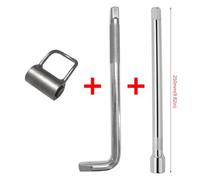 4 6-point rotary angle valve wrench for 38 * 55mm 6-Point Rotary suitable for Home sinks and behind toilets without the need to change tools (C)