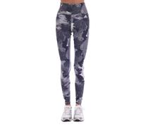 (4-6 UK, Grey) Adidas Womens/Ladies Essentials Floral High Waist Training Leggings