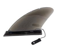 4.6" US Box Center fin Safety Flex Soft Replacement for Inflatable SUP Stand up Paddleboard River Surf Whitewater airSUP AIR7 Slide pin Gummy Skeg (Black)