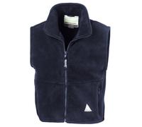 (4-6 Years, Navy) Result Childrens/Kids Polartherm Fleece Body Warmer