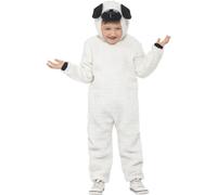 (4-6 Years, White/Black) Smiffys Childrens/Kids Sheep Costume
