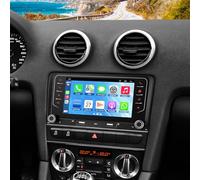 4+64 GB Car Radio for Audi A3 2003-2012, S3 2006-2012, RS3 Sportback 2011-2012 with Wireless Carplay & Android Car, Android 13 7 Inch IPS Car Stereo with GPS Navigation & Bluetooth 5.2