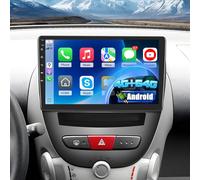 4+64G 10 inch Screen for Toyota Aygo/Peugeot 107 / Citroen C1 Radio 2005-2014, Android Touchscreen Aygo Car Stereo with Carplay/Android Auto/Bluetooth 5.0/32 EQ Audio
