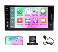 4+64G 7 Android 13 2 Din Car Stereo Radio for Toyota Yaris 2005-2011, for Subaru BRZ 2012-2016,for Hilux 2005-2014,for HiAce 2000-2004 with CarPlay Android Auto GPS BT Backup Camera