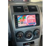 4+64G Android 13 Car Radio for Toyota Corolla 2009-2013 Car Stereo with Wireless CarPlay Android Auto, 7in Touch Screen Head Unit Bluetooth/WiFi/SWC/Mirror Link/GPS/FM/RDS/Backup Camera/Mic
