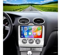 4+64G Android 13 Car Radio Stereo Upgrade for Ford Focus MK2 2004-2011w/CarPlay Android Auto, 9" Touch Screen Double Din GPS Navi Head Unit HiFi WiFi Bluetooth Mirror Link EQ FM RDS SWC Backup Camera