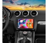 4+64G Android 13 Car Stereo for Audi TT MK2 8J 2006-2014 with carplay Android Auto, 9 inch IPS Touchscreen WiFi Navigation Bluetooth FM RDS HiFi Mirrorlink DAB+ Backup Camera Mic