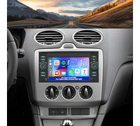 4+64G Android 13 Car Stereo for Ford Transit MK7 2005-2014, 2 Din Wireless Carplay Android Auto for C-Max/S-Max Connect 2007-2009, with Touchscreen Bluetooth EQ Wifi Navi DAB+ AHD Backup Camera