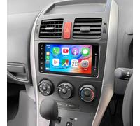 4+64G Android 14 Car Radio Stereo for Toyota Corolla 2007-2011 Head Unit Upgrade 7 Inch Touch Screen Double Din Wireless Carplay Android Auto GPS Navi Support Bluetooth WiFi FM/RDS Backup Camera