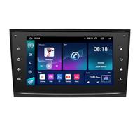4+64G Android 14 Car Stereo for Opel/Vauxhall/Astra Corsa, 7 inch Touch Screen 2 DIN Car Radio with GPS Sat Nav WiFi Split Screen Bluetooth RDS DAB+ Mirror Link SWC Backup Camera