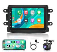 4+64G Android 14 Car Stereo Radio For Renault Captur/Symbol 2013-2017, for Dacia Logan Dokker/Sandero/Lodgy 2012-2017, 7 inch Head Unit w/CarPlay Android Auto GPS Touchscreen Bluetooth Wifi FM/RDS