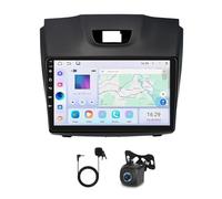 4+64G Android 14 for Isuzu D-Max 2012-2019 Radio Upgrade, 9 inch Touch Screen Stereo MU-X 2015-2017 Radio Head Unit Bluetooth with Carplay Android 2 Din Radio GPS Navi FM RDS AHD Backup Camera SWC