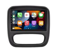 4+64G Android 15 Car Radio Replacement for Vauxhall Vivaro/Opel Trafic 2014-2019 9 Inch Touch Screen Car Stereo with Carplay Android Auto BT WiFi GPS SWC Mirror Link Split Screen FM RDS Backup Ca