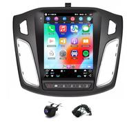 4+64G Android 15 Car Stereo for Ford Focus 2012 2013 2014 215 2016 2017 2018 with CarPlay Android Auto 9.7in Screen Car Radio Player w/GPS Sat Nav WiFi Bluetooth FM/RDS SWC Mirror Link Camera