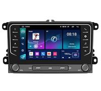 4+64G Android 15 Car Stereo for VW Tiguan 5N 2007 2008 2009 2010 2011-2016, 2DIN Car Radio Receiver with Carplay Android Auto 7 inch Touchscreen Mirrorlink Bluetooth Navi WiFi FM SWC Backup Camera Mic