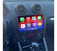 4+64G Android Car Stereo Radio Compatible for A3 S3 RS3 8P 2003-2012, 9" Touch Screen Car Radio Audio Receiver with GPS Navigation Bluetooth FM RDS DSP WiFi Android Auto + AHD Backup Camera