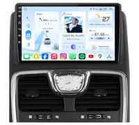 [4+64G] Car Radio Stereo for Dodge Grand Caravan 2011-2020: Upgrade 1.8Ghz 1280 * 800 HD Touchscreen Accessories with BT5.4/5GWIFI/FM HiFi 32EQ/GPS Backup Camera/CarPlay Android Auto