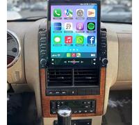 4+64G Car Stereo for Ford Explorer 2006-2010, Car Radio Double Din GPS Navi Head Unit for Wireless Carplay Android Auto 9.7 inch Bluetooth WiFi SWC Mirror Link + 4Led Backup Camera