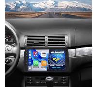 4+64G Car Stereo Radio for BMW 3 Series E46 1998-2006,Display with 9'' Touch Screen GPS Navigation Wireless Carplay/Android Auto,Bluetooth SWC Mirror Link Backup Camera