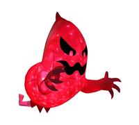4.6ft Halloween Inflatable Scary Flying Ghost, Hallo-ween Inflatables Outdoor, Broke Out From Window Outdoor Decoration With Built-in LED, Halloween Broke Out From Ghost Party Window Decorations