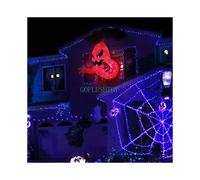 4.6ft Inflatable Scary Flying Ghost - Broke Out From Window - LED Scary Halloween Inflatables - Indoor/Outdoor Decoration