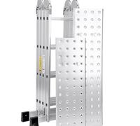 Samuel Alexander 4.6M Large Lightweight Aluminium Folding Multi-position Work Platform Ladder