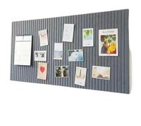 4/6pcs 40 * 60cm Non-Perforated Felt Wall Stickers Bulletin Boards Photo Walls Living Room Backgrounds Decorations for Home(Grey,4pcs)