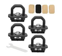 4/6pcs Tie Down Anchor For Pickup Truck Bed Cargo Box Hook Rope Fixed Buckle(4PCS)