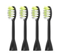 4/6pcs Toothbrush Heads, Compatible with Philips, HY1200/06 | For One Series Sonicare rechargeable, BD1003/AZ, plastic, adults(4pcs Black)