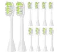 4/6pcs Toothbrush Heads, Compatible with Philips, HY1200/06 | For One Series Sonicare rechargeable, BD1003/AZ, plastic, adults(6pcs White)