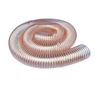 4 7 9 11inch Cuttable Flexible Dust Collection Hose in Clear, Light Duty Duct Hosing for Exhaust Fan, Portable Flex Duct for Farms Chemical Workshop(Id 90 mm(3 1/2 in))