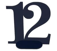 4.7 inch Acrylic Table Numbers Multicolor 1-50 Number Sets(Black,1-30)