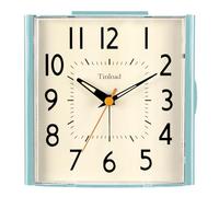 4.7" Large Vintage Retro Analog Alarm Clock, Super Silent Non Ticking Clock with Manual Light, Snooze, Battery Operated, Simply Design, for Living Room, Bedroom, Bedside, Desk, Gift Clock