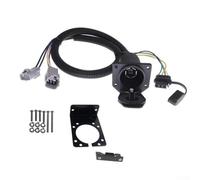 4+7 Pin Trailer Wiring Harness for Toyota For Tundra 2007-2013 Fully Tested for Compatibility with Factory Trailer Lighting Circuits and Power Lines