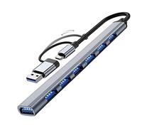 4/7 Port HUB USb Type-C Multi Splitter Expander For Computer PC Accessories USB HUB Docking Station