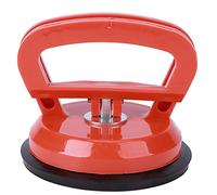 4.7" Suction Cup Lifter, 50kg/110.2lbs Single Claws Glass Suction Cup Lifter Puller for Floor Ceramic Tiles, Vacuum Strong Suction Cup with Non-Slip Handle, Orange