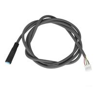 4.72inch Electric Scooter Data Control Board Cable Dashboard Connector Wire for M365, For Easy Handling and Install(Black)