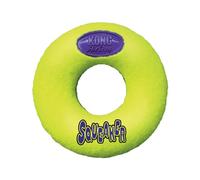 (4.75in, Yellow/Blue) KONG AirDog Donut Dog Squeak Toy