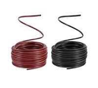 4/7mm PVC Water Hose for Garden Irrigation - Micro Drip Mist System Tube 2m & 5m Lengths Black/Brown(Brown,5m)