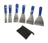 4/7Pcs Professional Putty Cutter Paint Scraper Tool Stainless Steel Metal Scraper for Removing Caulk Paint Home Improvement Tools